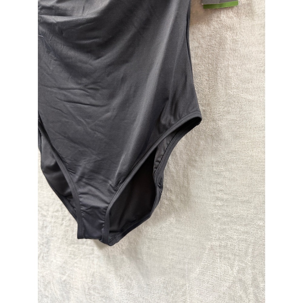 Kate Spade New York Womens Black Underwire One Piece Swimsuit Sweetheart Neck XL - Picture 6 of 14